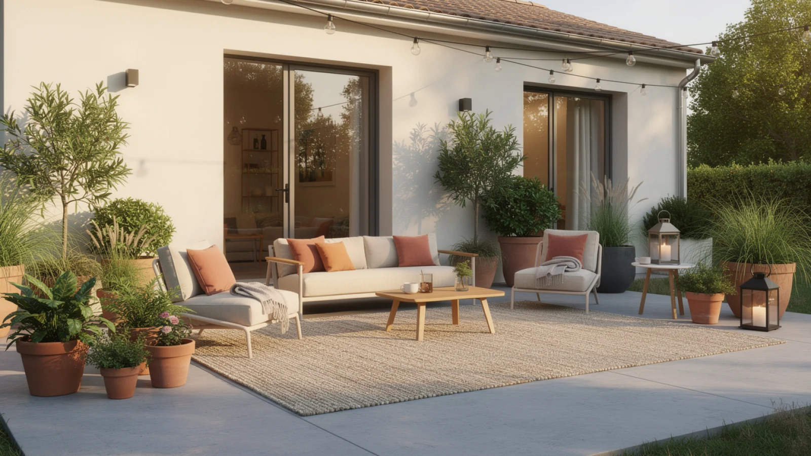 Dalle béton triste ? Transformez-la avec ces astuces déco simples et efficaces