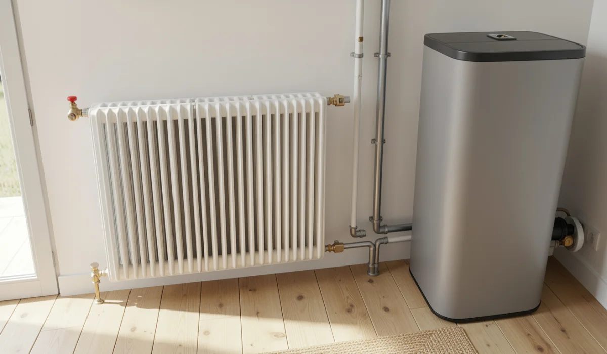 Adapter la pompe à chaleur aux émetteurs de chaleur existants